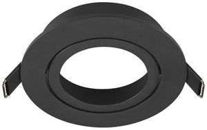 Einbaurahmen SLV NEW TRIA 95 Aluminium Ø110×26mm schwarz
