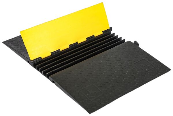 Canal de câblage au sol DEM CP-5 gomme 1150×48×800mm 35×31mm jn/no