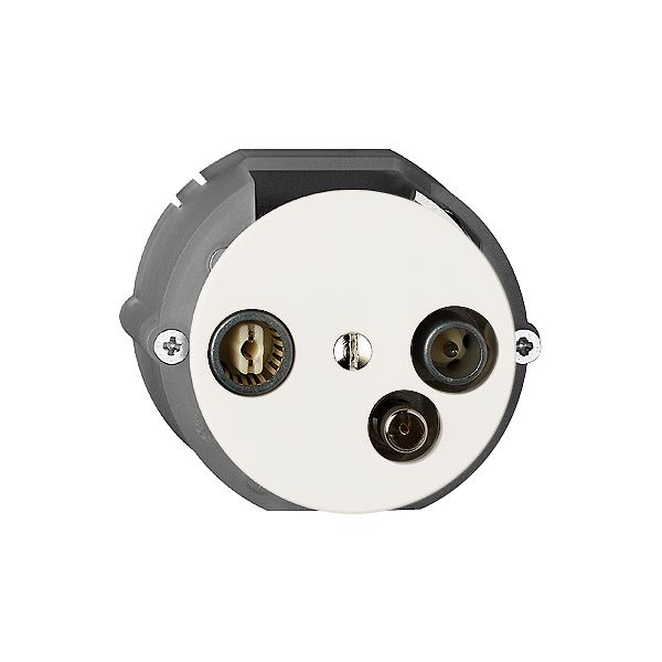 Datendose TV-R DD15 5…65MHz FH weiss