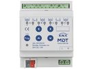 Attuatore per persiana KNX AMD MDT JAL-0410D.02 4-can 8A 180W 24VDC 4UM