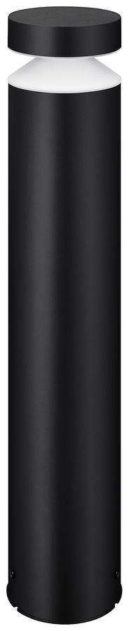 Borne lumineuse LED Philips Laven 6W 720lm 827 IP44 Ø100×500mm noir