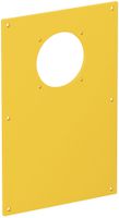 Abdeckplatte Bettermann 1×Anbausteckdose 38×38mm, 166×105mm, PVC, gelb