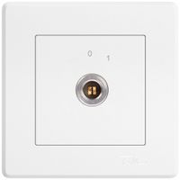 UP-Schlüsselschalter EDIZIO.liv 1P Vierkant/Schlitz 20A 690V 0-1 ws