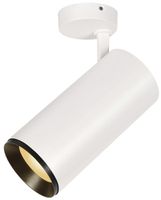 Plafonnier LED SLV NUMINOS SPOT PHASE XL 36W 3250lm 2700K 36° blanc/noir