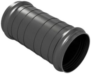 Muffe MCAM Symalit KRUM MG Ø60mm schwarz