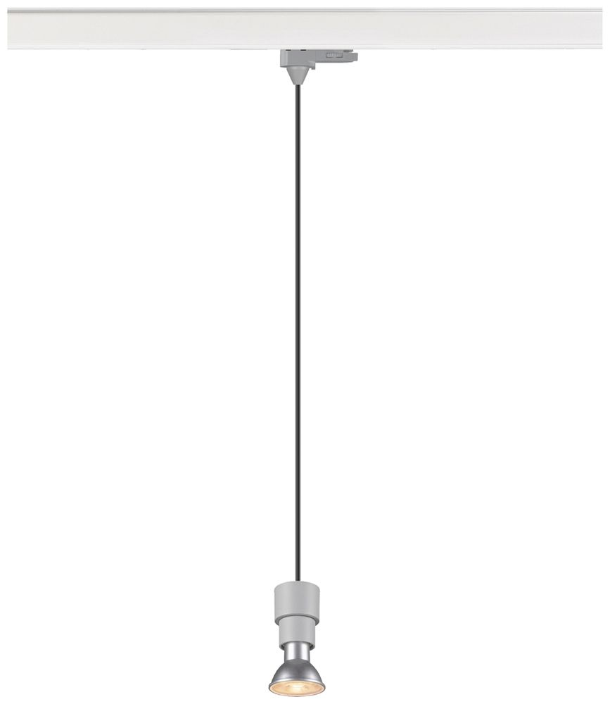 Luminaire suspendu SLV PURI 2.0 Basic AD3PH GU10 1×6W VAR Ø41mm gris