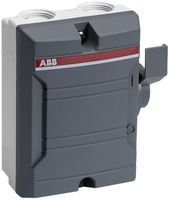 AP-Anlageschalter ABB 3-polig 25 A 400V hellgrau/dunkelgrau