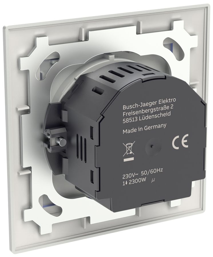 UP-Raumthermostat ABB SIDUS B heizen NO/NC 230VAC/10A 5…30°C ws