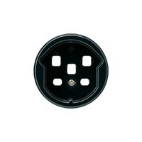 Frontplatte basico 25 gelb schwarz