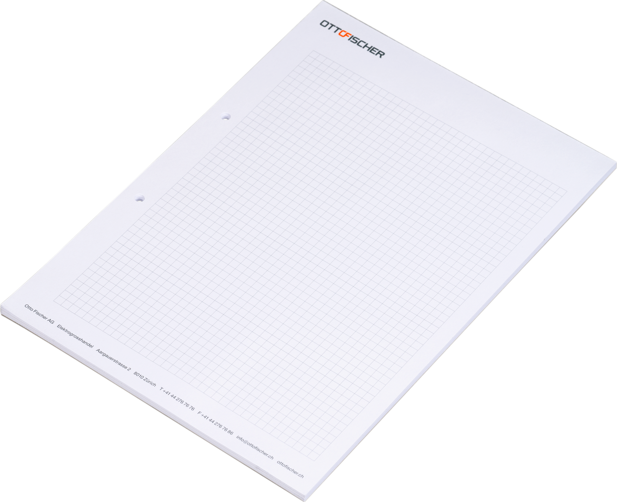 OF-Notizblock bedruckt A4