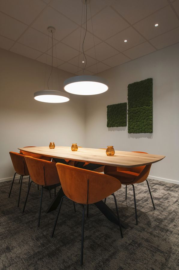 LED-Deckenleuchte SLV MEDO 60 39W 4550lm 927/930/940 IP50 DIM Ø600mm weiss