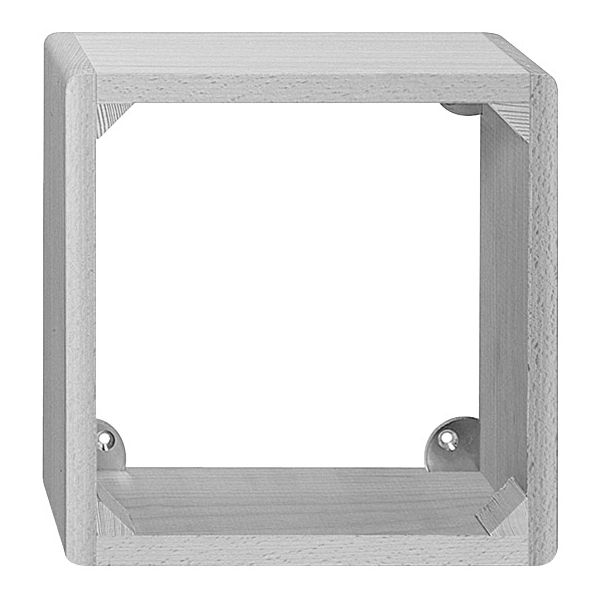 Quadro di montaggio AP GV 2×2 legno duro laccato