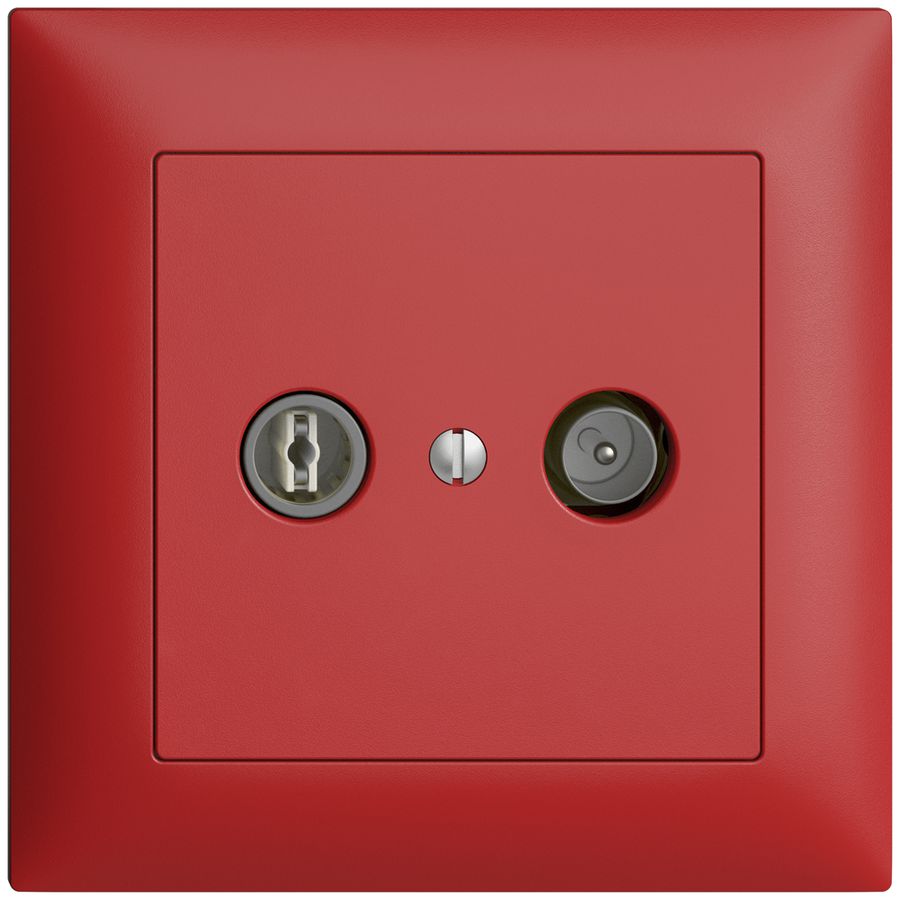 UP-TV-R-Dose EDIZIOdue 23dB berry Breitbanddose 5…2000MHz, FMI