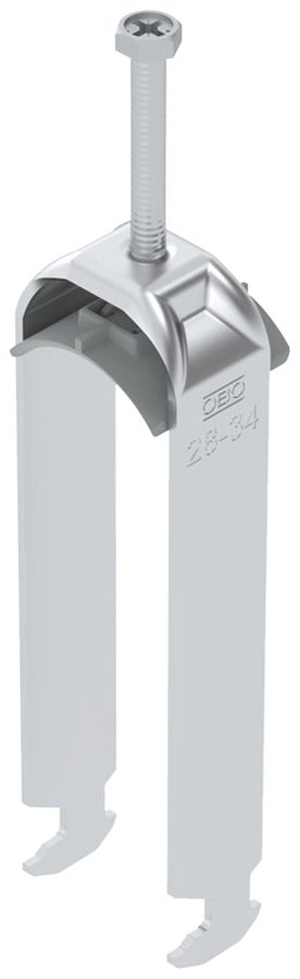 Fixation rapide BET 2056 pied à H matière synthétique 28…34mm 3×câble aluminium