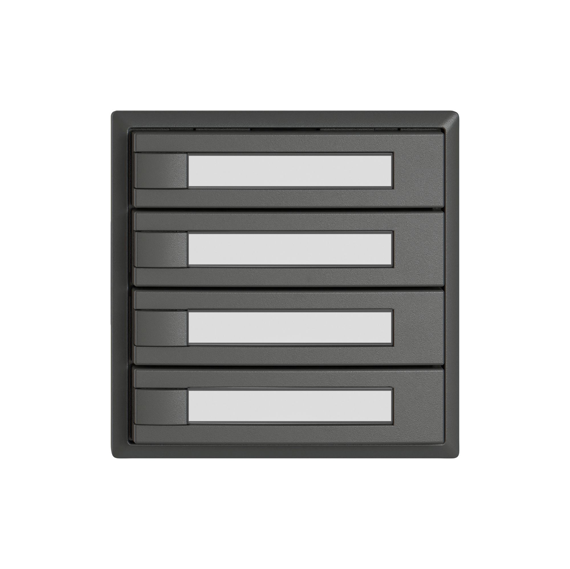 Universaltaster EDIZIO.liv UNI SNAPFIX® 12…48V o.LED 4× 1-Tbed.Pap.dgu