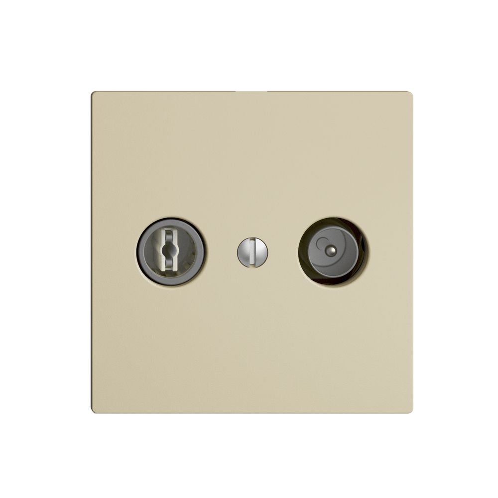 UP-TV-R-Dose EDIZIOdue 15dB vanille Breitbanddose 5…2000MHz, F