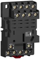 Base relè Zelio RPM guida DIN 35mm raccordo a vite 12 84×50×76mm