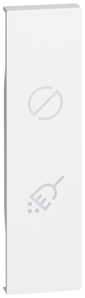 Cache Living Now 1 module avec symboles ne pas déranger/nettoyer chambre blanc