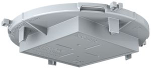 Frontteil HaloX 100 für Ortbeton Deckenausschnitt 75×75mm