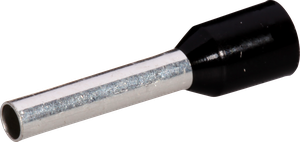 Aderendhülse Ferratec DIN isoliert 1.5mm²/10mm schwarz