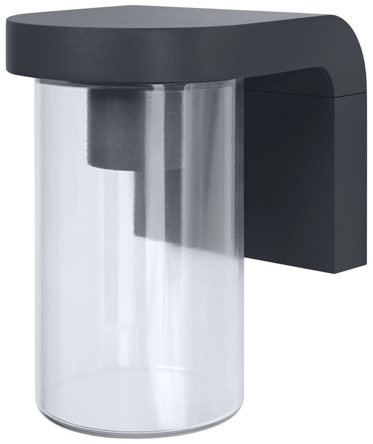 Wandleuchte LDV ENDURA CLASSIC CASCADE WALL E27 klar Aluminium anthrazit