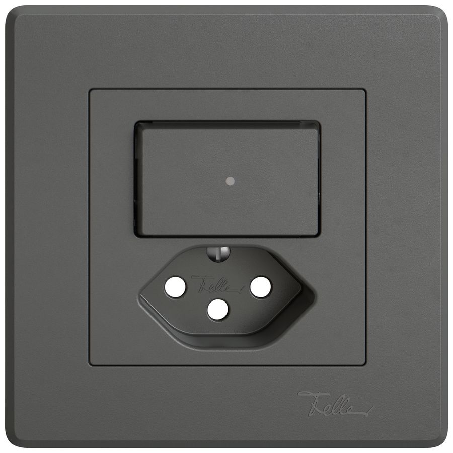 Kit de montage ENC EDIZIO.liv SNAPFIX® p.combi.T13 a.1 bout.a.lentille front.grf