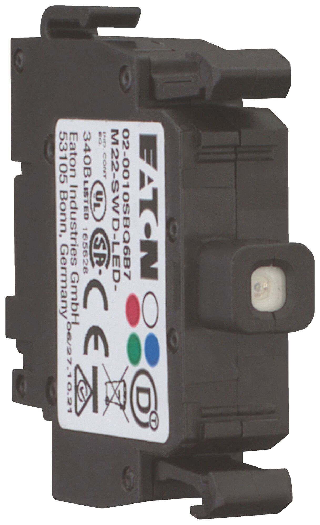 LED-Leuchtelement Eaton M22-SWD-LED-R Frontbefestigung rot 30V DC