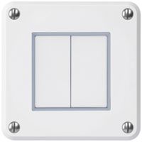 UP-Druckschalter robusto IP55 Schema 3/Drucktaster weiss für Kombination