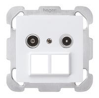 UP-Multimediadose kallysto R/TV Bauart B 11dB 2GHz weiss