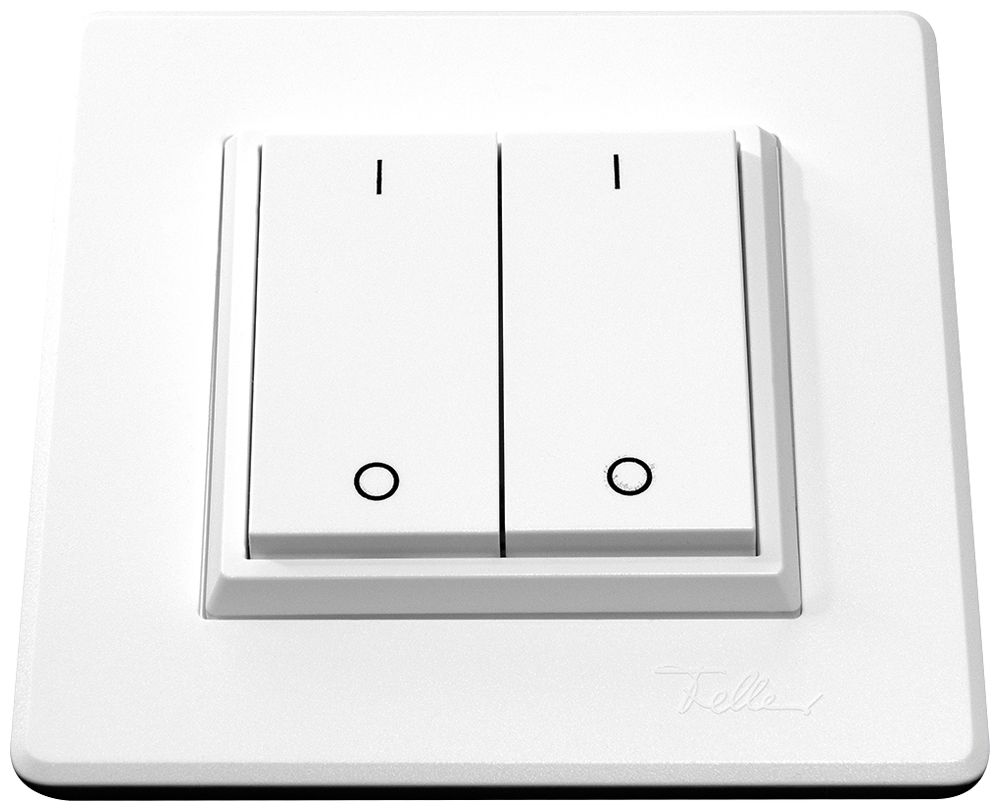 AP-Funktaster ALADIN EnOcean EDIZIO.liv 4K/2T I/O batterielos weiss