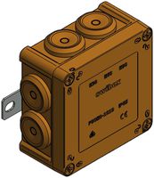 AP-Durchgangsdose Swibox P90E0 E30-E90 IP65 100×100×54mm (5×1)×6mm² or