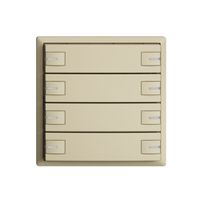 KNX-Taster RGB EDUE, 250mW, m.RGB-LED, 8×Taste, 1×Tastenb., van