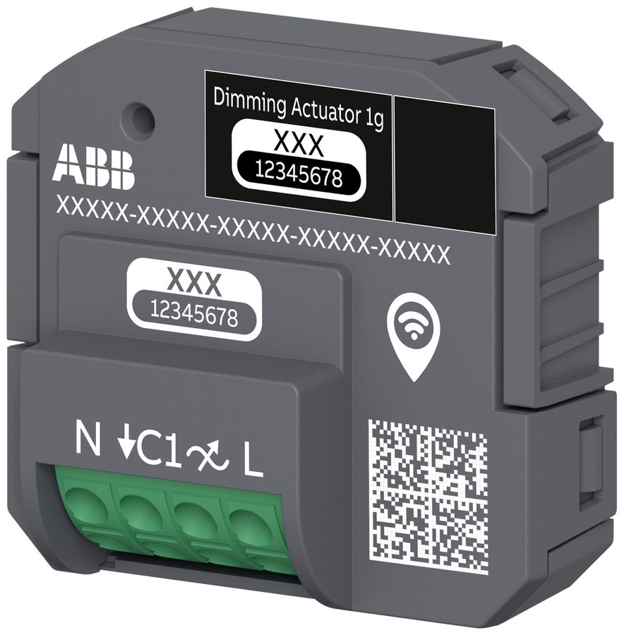 Attuatore-variatore RF INS ABB free@home wireless 1×usc 3…180W 230V