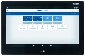 Tablet di controllo Theben LUXORliving CP10 254mm 10" nero