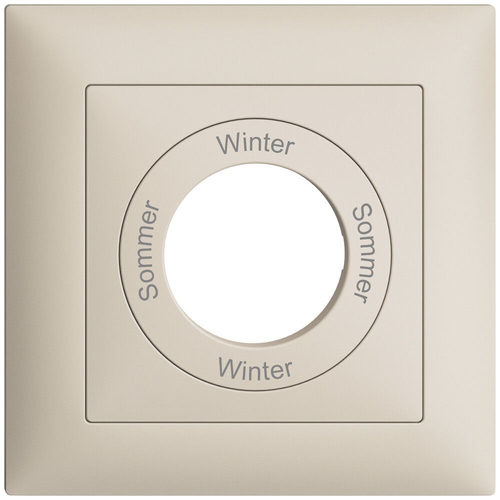 Kit frontal Sommer-Winter-Sommer-Winter EDIZIOdue crema
