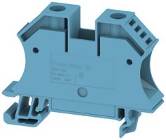 Morsetto di passaggio componibile 1.5…16mm² 76A 690V TH35/G32 blu