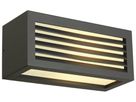 Wandleuchte SLV BOX-L, E27 18W IP44 anthrazit