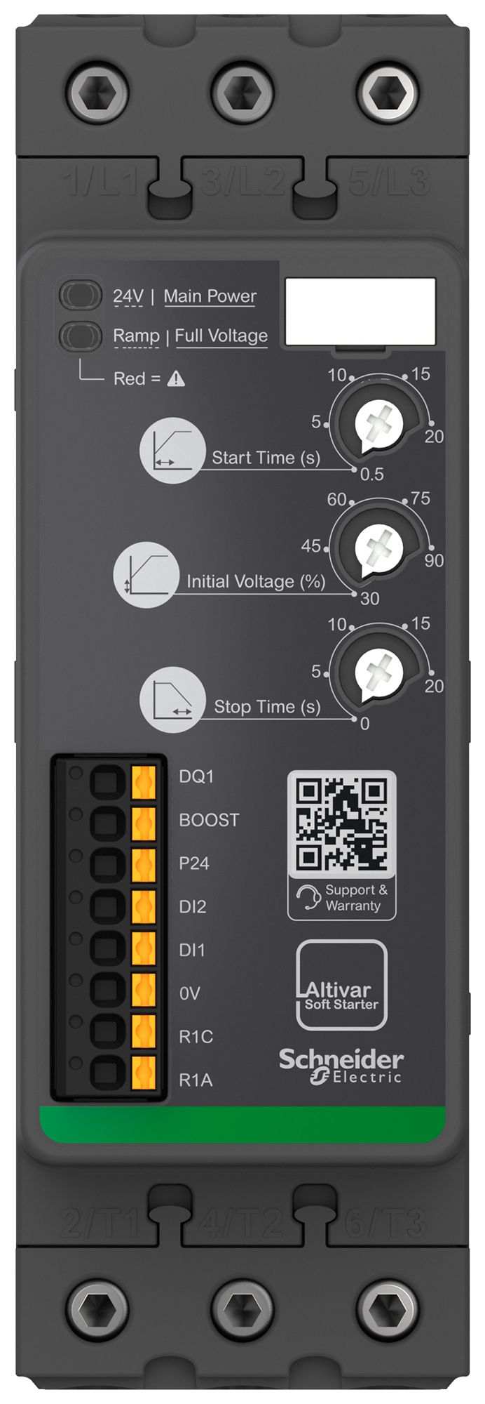 Softstarter Altivar ATS130 73A 200…480V 200…480V 24VAC