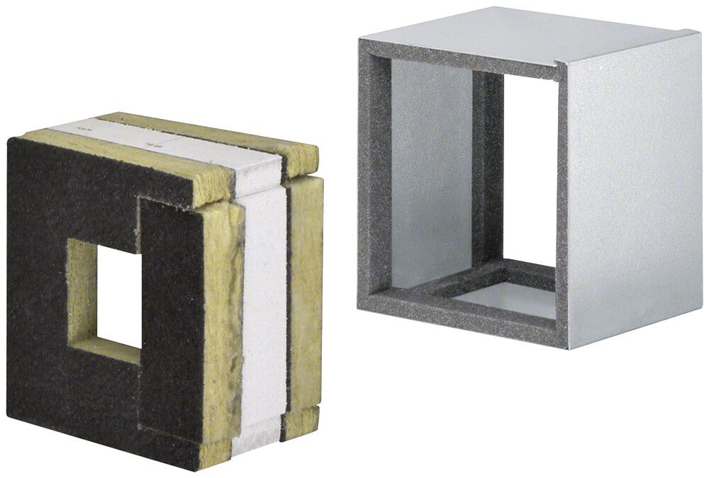 Pièce de raccordement tehalit FWK 90 L6910VERZ acier zingué