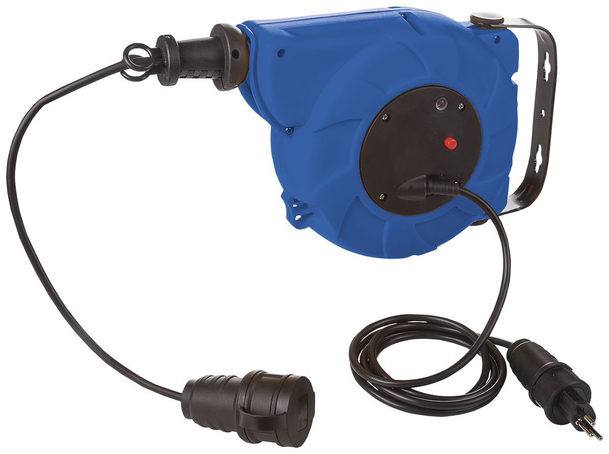 Automatik-Kabelaufroller Steffen 5m Td3×1.5mm² Anschlusskabel: 1m