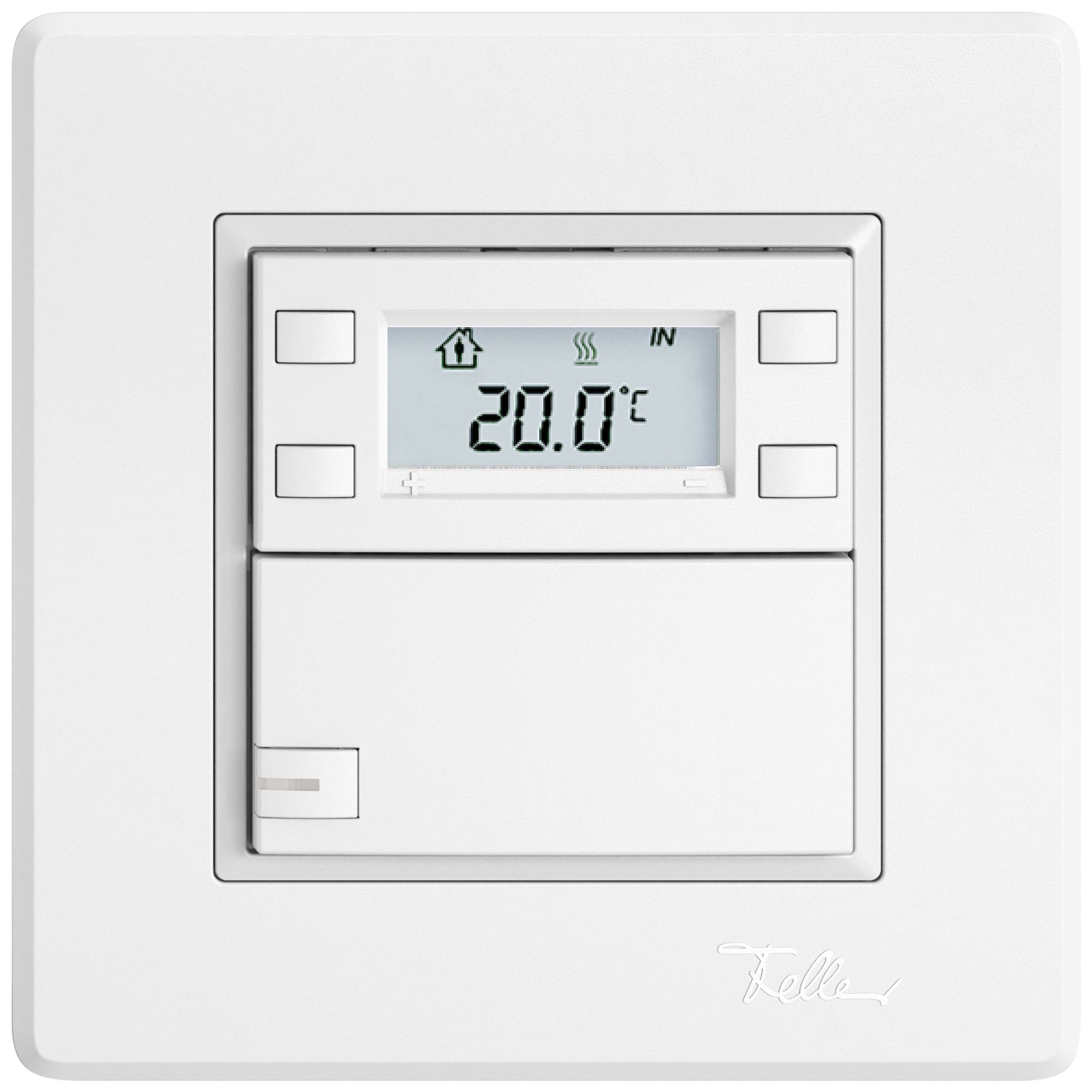 UP-RTH-Taster EDIZIO.liv SNAPFIX® m.RGB-LED 1×Taste 1-Tbed.ws