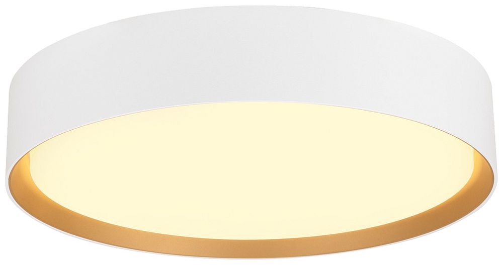 LED-Deckenleuchte SLV DECONA 30 17W 1710lm 930/940 IP44 DIM Ø300mm weiss/gold
