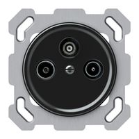 UP-Antennendose TV-R-SAT origin Durchgangsdose 5.5dB schwarz