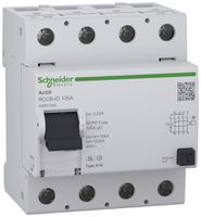 Fehlerstromschutzschalter SE Acti9 RCCB-ID 4P 400V 0.03A A-SI 125A 4TE