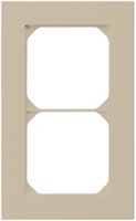 UP-Abdeckrahmen kallysto.pro 2×1 beige 94×154mm