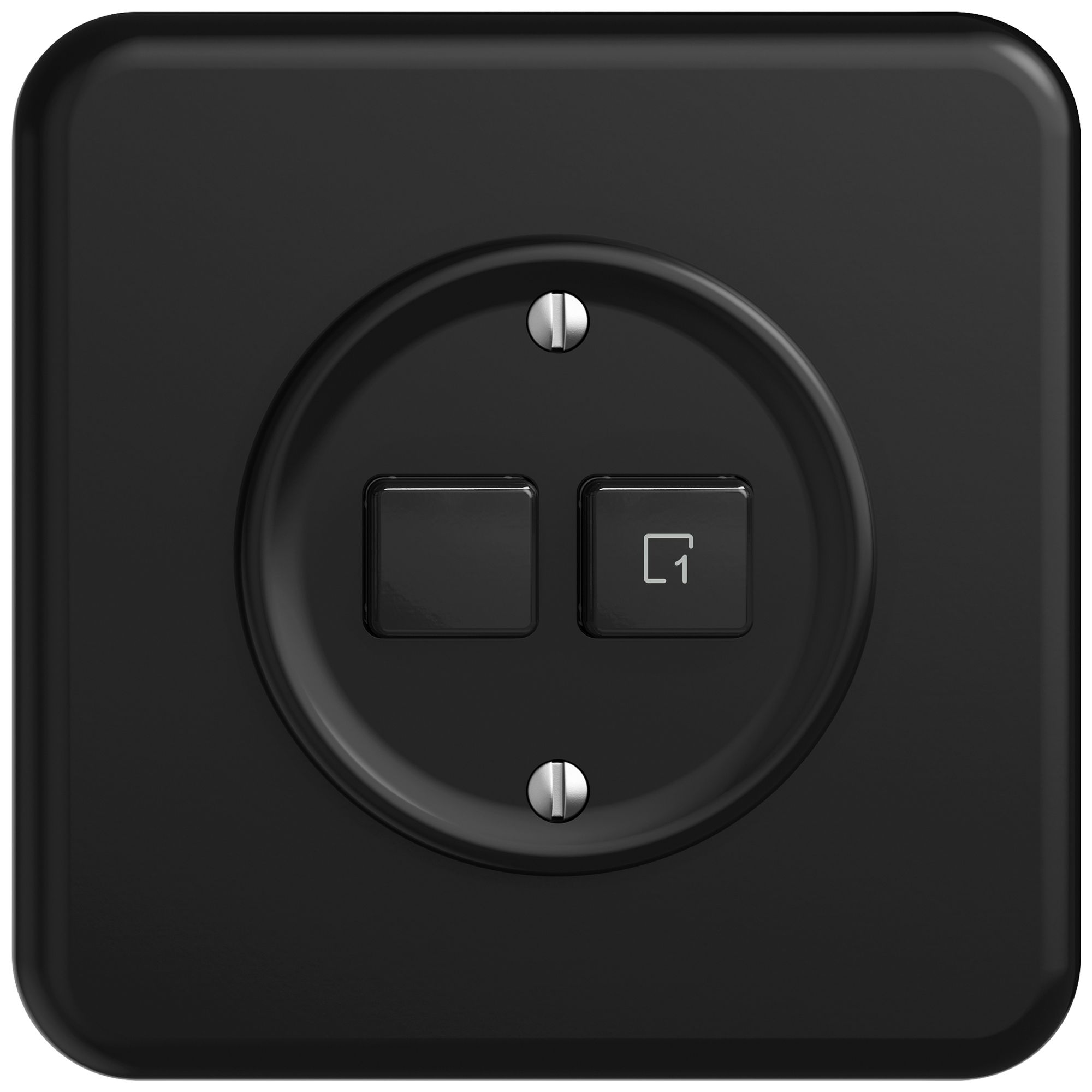 Commande pour interrupteur ENC STANDARDdue Wiser 1c 2t no