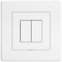 UP-Bedienaufsatz zu Druckschalter EDIZIO.liv Wiser SNAPFIX® 2K WLAN 2T ws