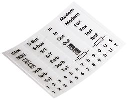 Étiquette de désignation autocollante R&M swissline