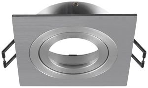 Einbaurahmen SLV NEW TRIA 75 Aluminium 90×90×26mm Silber