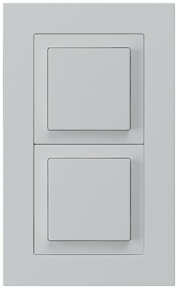 UP-Kombination kallysto.pro Gr.I-I vertikal Schalter S3+Impulstaster lichtgrau